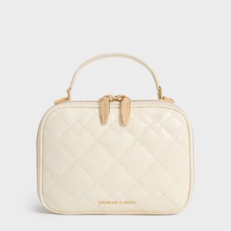 Charles & Keith - Duo Quilted Vanity Bag