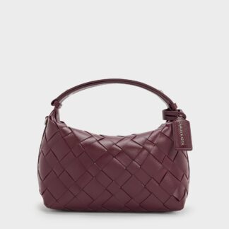 Charles & Keith - Ivette Woven Shoulder Bag
