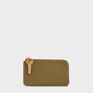 Charles & Keith - Lane Key Zip-Around Wallet