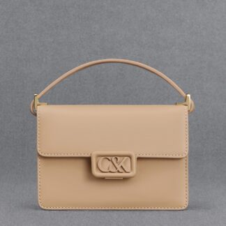 Charles & Keith - Leather Boxy Bag