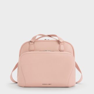 Charles & Keith - Nelly Front-Pocket Boxy Backpack