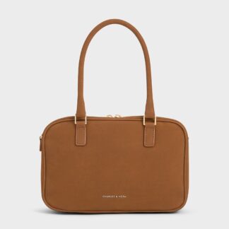Charles & Keith - Sianna Textured Bowling Bag