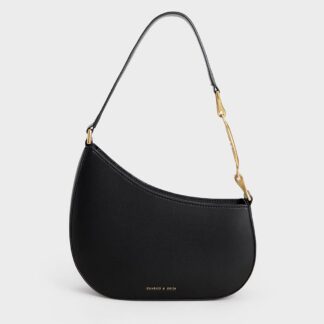 Charles & Keith - Asymmetrical Shoulder Bag