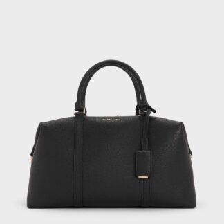 Charles & Keith - Chance Recycled Leather Bowling Bag