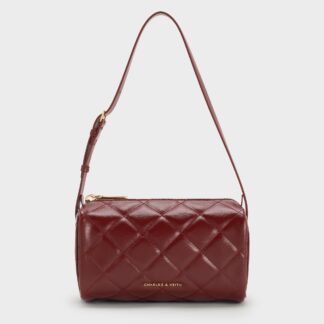 Charles & Keith - Janie Quilted Shoulder Bag