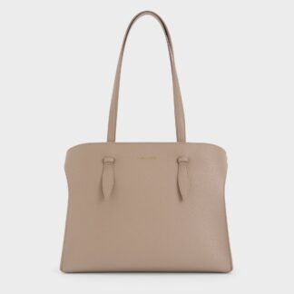 Charles & Keith - Allyn Elongated-Handle Tote Bag