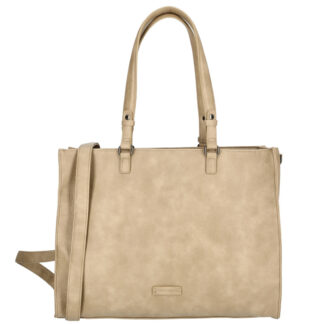 Enrico Benetti Lily Handbag 15"-Mid Taupe