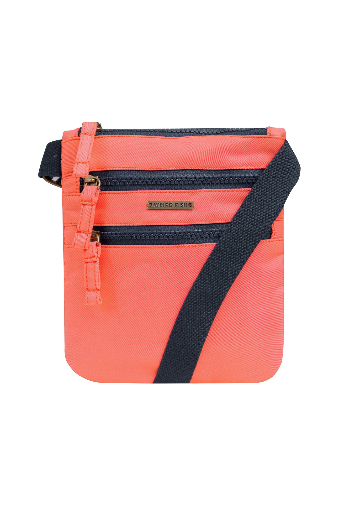 Weird Fish Nisla Crossbody Bag Hot Coral Size ONE