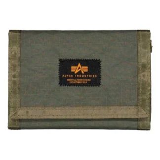 Alpha Industries Combat Label Wallet Green Men