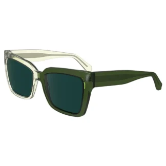 Calvin Klein Jeans J24606s Sunglasses Green Black 8/CAT3 Men,Women