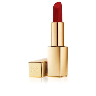 Estee Lauder Clearly Crimson Lipstick Red Woman