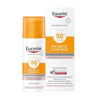 Eucerin Fluid Spf50 50ml Sunscreen White Man