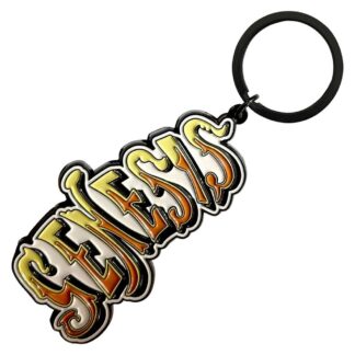 Ghost Unisex Orange Classic Logo keyring Keychain in Black