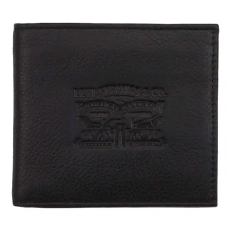 Levis Accessories Vintage Two Horse Bifold Wallet Black Men