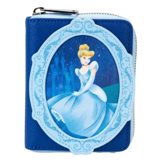 Loungefly Cinderella 75th Anniversary Wallet Blue Men,Women
