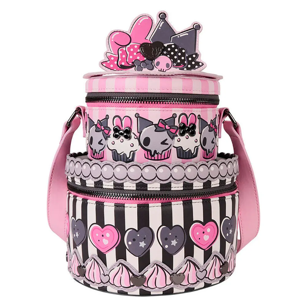 Loungefly My Melody And Kuromi Sanrio Handbag Pink