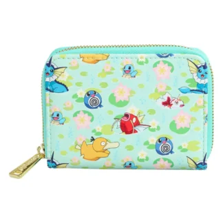 Loungefly Water-type Pokémon Wallet Black Men,Women