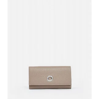 Mandarina Duck Mellow Leather Fzp63 Woman Wallet Beige Women