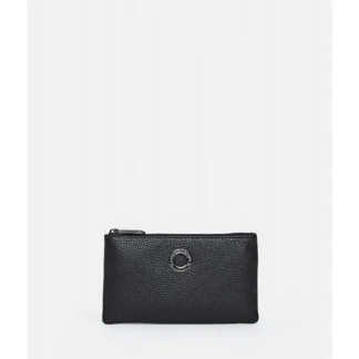Mandarina Duck Mellow Leather Fzp73 Woman Wallet Black Women