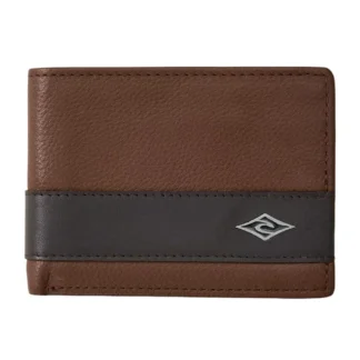 Rip Curl Diamond Rfid Slim Wallet Brown Men