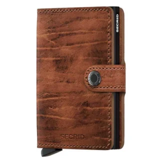 Secrid Miniwallet Dutch Martin Leather Wallet Brown Men,Women