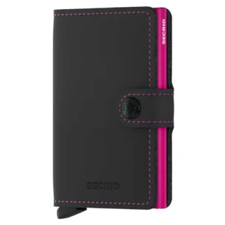 Secrid Miniwallet Matte Leather Wallet Black Men,Women