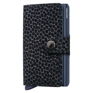 Secrid Slimwallet Giraffina Leather Wallet Black Men,Women
