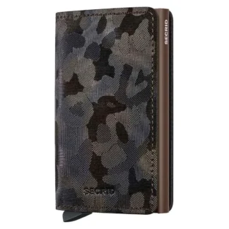 Secrid Slimwallet Jungle Leather Wallet Brown Men,Women