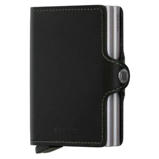 Secrid Twinwallet Original Leather Wallet Black Men,Women