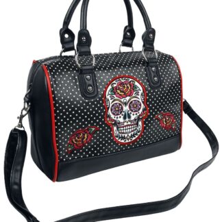 Banned - Gothic Handbag - Dia De Muertos - for Women - multicolour