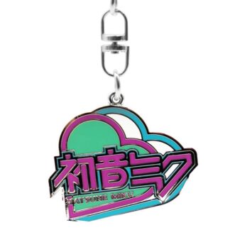 Hatsune Miku - Anime Keyring Pendant - Heart - multicolour