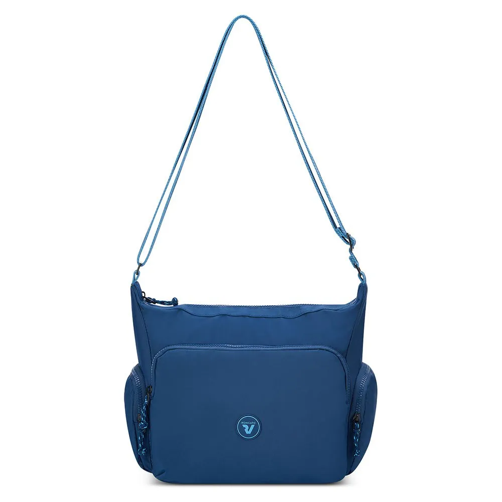 Roncato Rolling Hobo Bag Blue