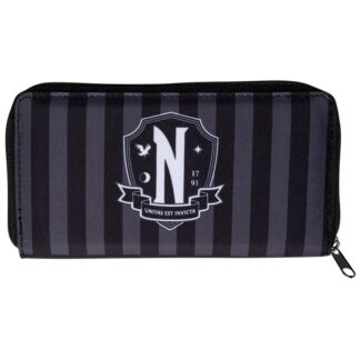 Wednesday Wallet - Nevermore Academy - black