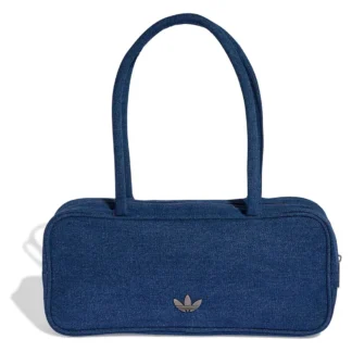 Adidas Originals Adicolor Elongated Airliner Denim 5l Shoulder Bag Blue