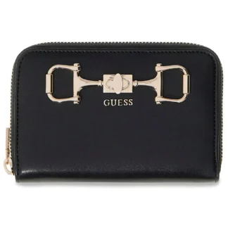 Guess Janie Medium Wallet Black Woman