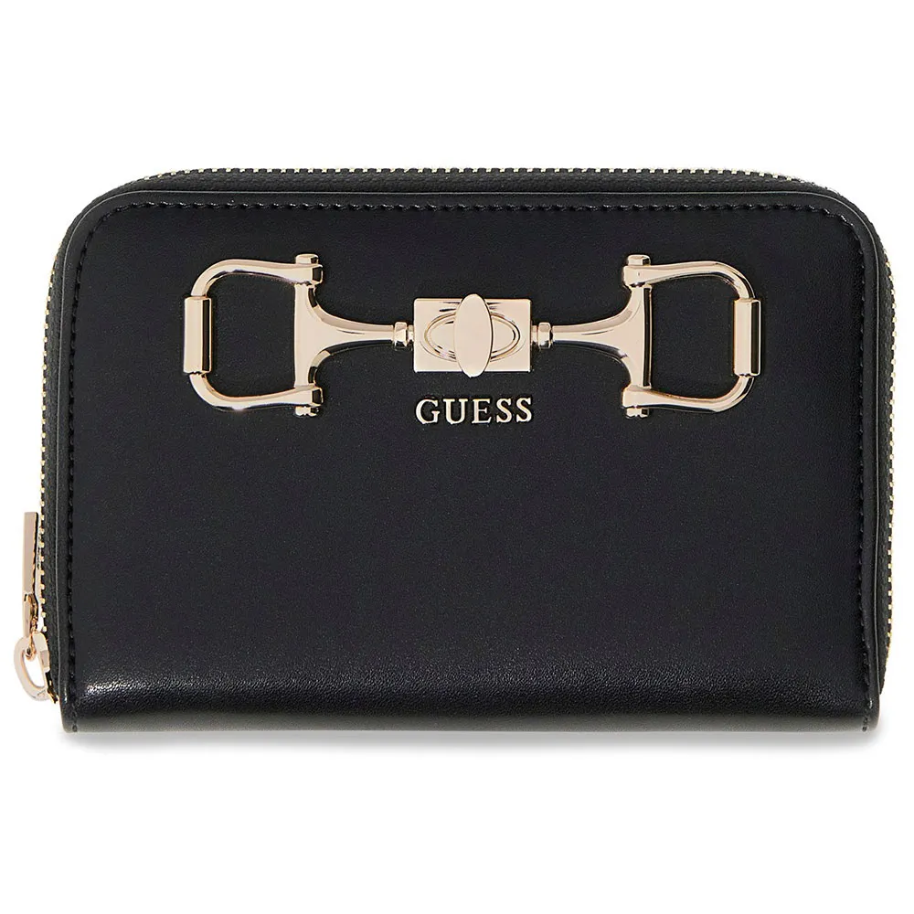 Guess Janie Medium Wallet Black Woman