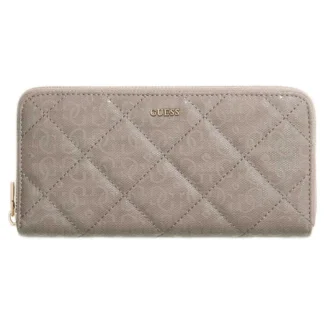 Guess Libby Large Wallet Beige Woman