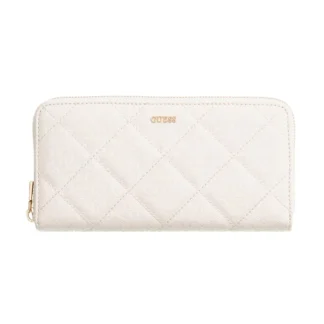 Guess Libby Large Wallet White Woman