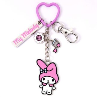 Hello Kitty - Anime Keyring Pendant - My Melody - multicolour