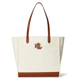 Lauren Accesorios Cameryn Large Shoulder Bag Beige