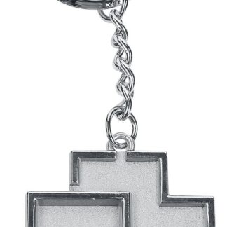 Rammstein Keyring Pendant - Rammstein Logo - silver-coloured