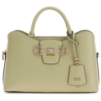 Guess Janie Satchel Bag Green