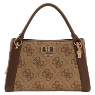 Guess Karnilla Logo Bag Brown