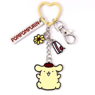 Hello Kitty - Anime Keyring Pendant - Pompompurin - multicolour