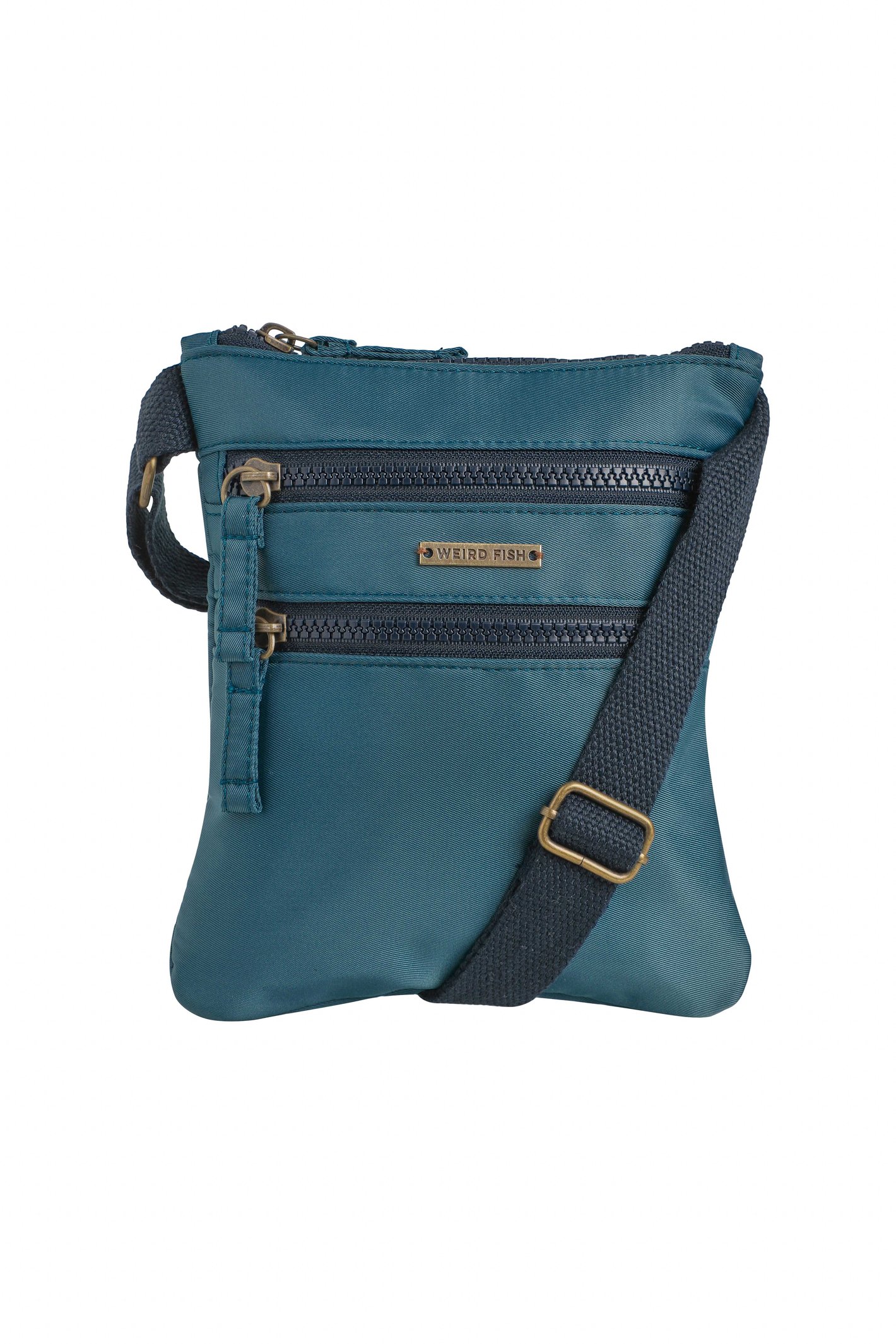 Weird Fish Nisla Crossbody Bag Deep Teal Size ONE